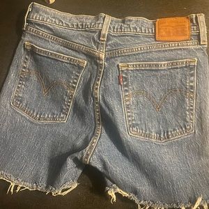 Levi’s button fly shorts
